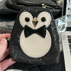 Kate Spade Novelty Penguin Coin Purse As Is